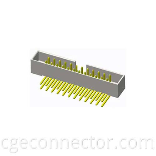 DIP Right angle type Box Header Connector